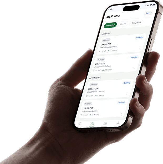 Hand holding phone