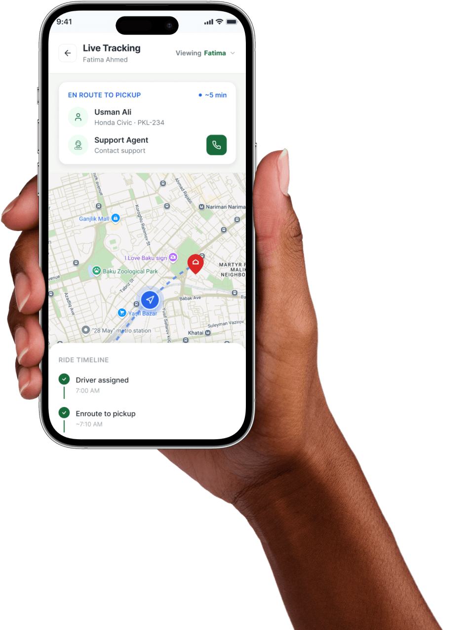 Parent App Mockup