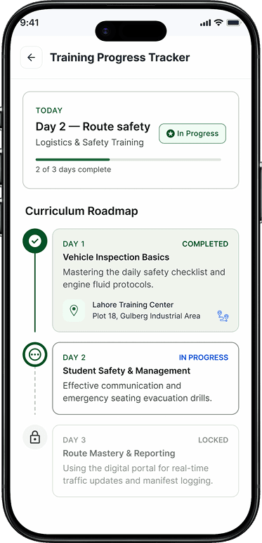 Training Progress Tracker